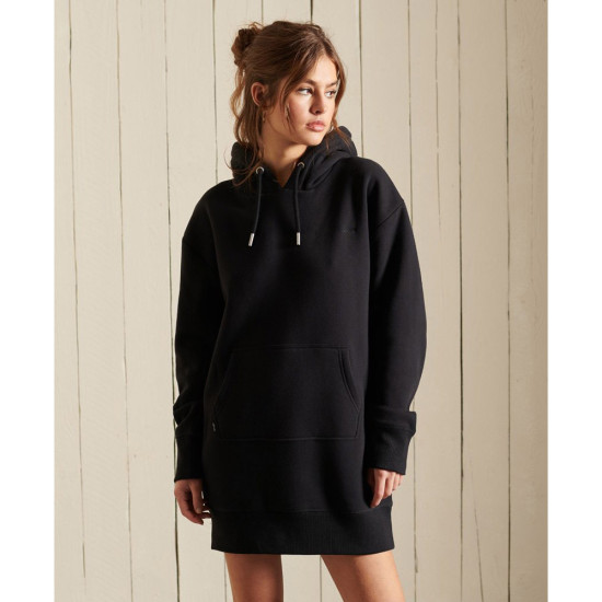Superdry Γυναικείο φόρεμα Vintage Logo Embroidered Hoodie Dress